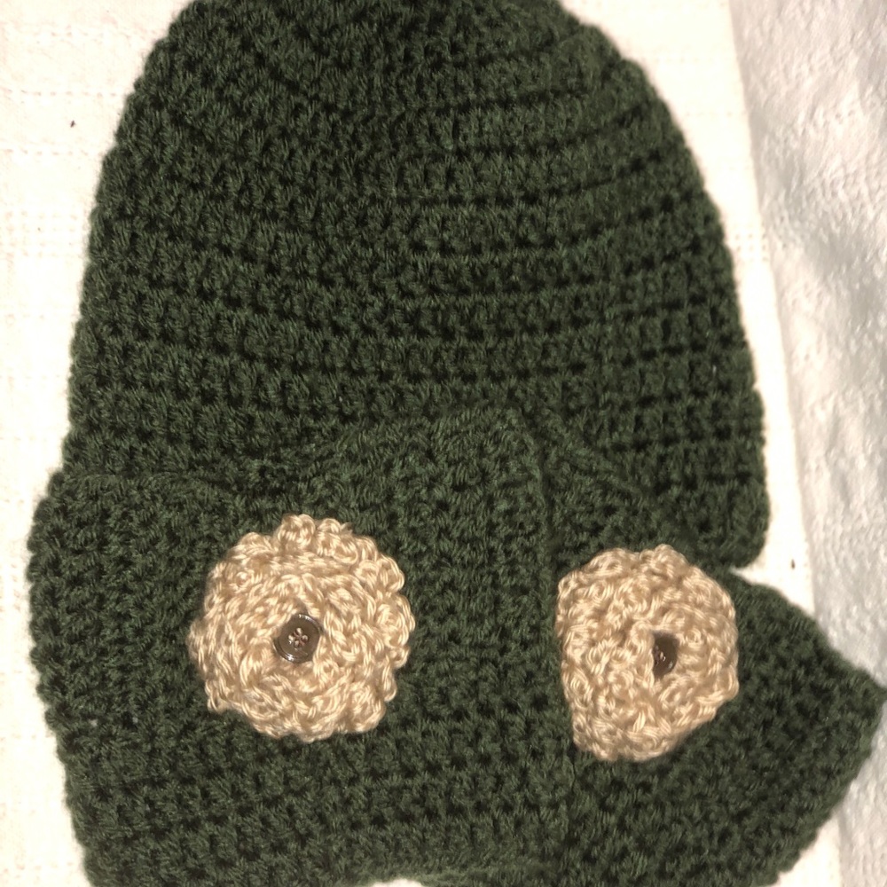 Cottagecore Women’s Crocheted Hat/Boot Cuffs